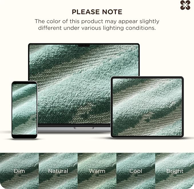 Bedsure 100% Cotton Throw Blanket for Couch - Chenille Woven Textured Blanket Gifts for Women, Cozy and Soft for All Seasons, Home Decor Boho Throw for Bed, Sofa, Aqua Gray, 50x60 Inches-Ruum Studio Home