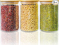 45oz - 3 Pack Glass Jars with Bamboo Lids, Glass Pantry Storage Containers with Airtight Lids, Round Air Tigh Food Storage Canisters for Cereal, Pasta, Flour, Sugar, Rice, Best for Kitchen Organizer-Ruum Studio Home
