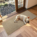 JSEI Dirt Trapper Door Mat 24"x60" Non-Slip Washable Entrance Mat, Dog Doormats, Absorbent & Fade-Resistant Floor Mats, Low Profile Welcome Mats for Entryway, Front Door, and Inside Entrance, Beige-Ruum Studio Home