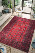 Keen Home Design 5x7 Rug - Machine Washable Area Rug with Non-Slip Backing, Ideal for Living Room, Dining Room, Bedroom - Vintage, Easy Clean, Durable, Low Pile Rug - (5' x 7')-Ruum Studio Home