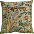 Charlotte Home Furnishings Throw Pillow Covers, Decorative Boho Pillow Covers for Couch, Living Room, Black Woodpecker Square Cushion Cases 18x18 in, European Cotton Jacquard Woven, Cozy Bedroom Decor-Ruum Studio Home
