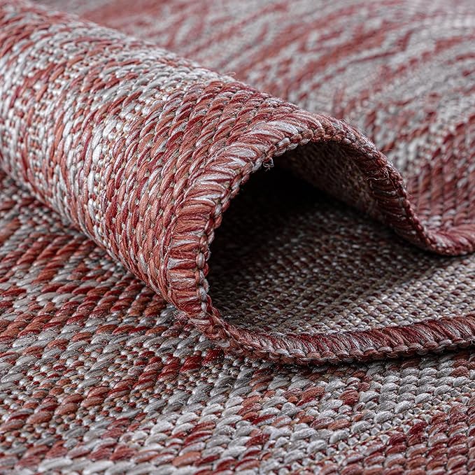 Keen Home Design Terrace Outdoor Area Rug - 4x6 Washable Indoor/Outdoor Rug for Patio, Kitchen, Balcony, Beach, Garden, Deck and Porch, Size: 3'10"x5'7"-Ruum Studio Home