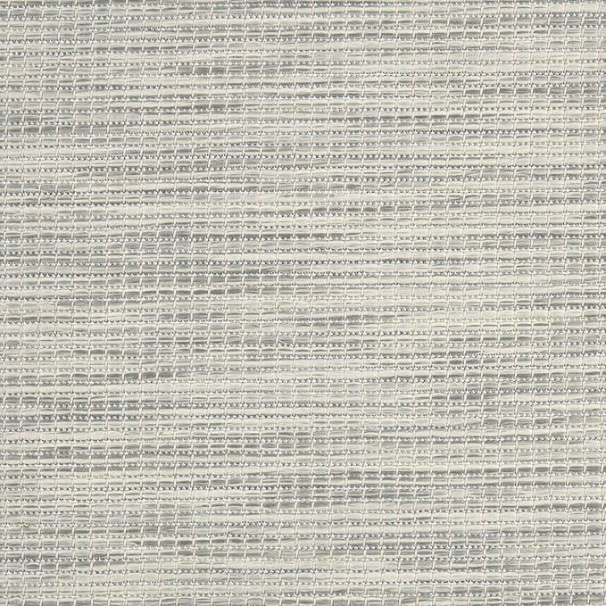 Nourison Home Positano 9' x 12' Light Grey Modern Indoor/Outdoor Rug Polypropylene-Ruum Studio Home
