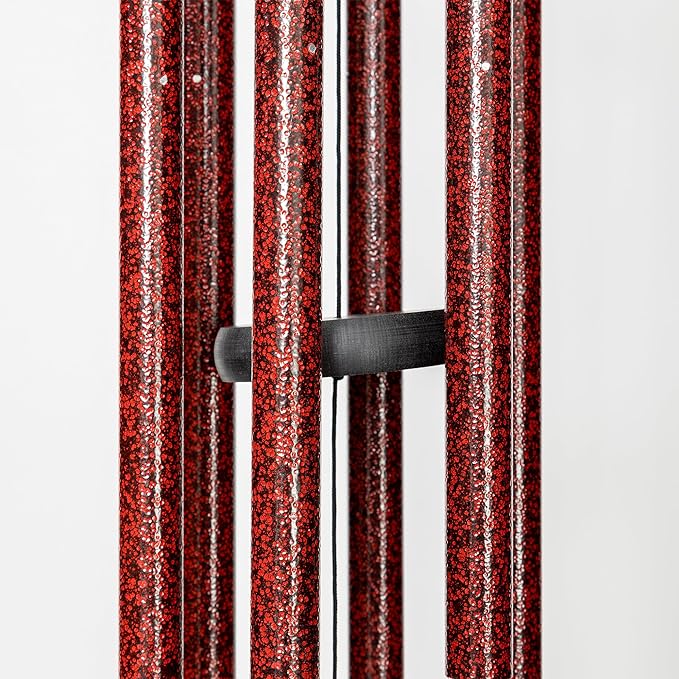 Corinthian Bells by Wind River - 30 inch Ruby Splash Wind Chime for Patio, Backyard, Garden, and Outdoor Decor (Aluminum Chime) Made in The USA-Ruum Studio Home