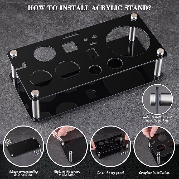 Cocktail Shaker Set Bartender Kit : 15-Piece Stainless Steel Bartender Kit with Acrylic Stand Bars Set with All Practical Bars Accessories, Bar Tools for Drink Mixing, Bar, Home, Lounge & Party-Ruum Studio Home