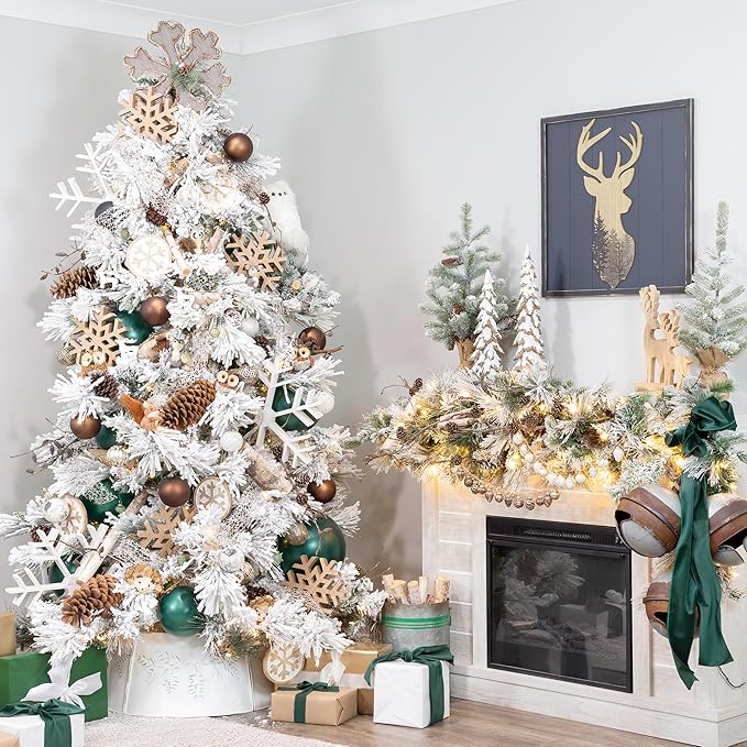 AuldHome Design Woodland Friends Figurines (Set of 3, Fox/Owl/Hedgehog); Forest Animals Decor for Fall, Christmas, Winter and Themed Decor or Parties-Ruum Studio Home