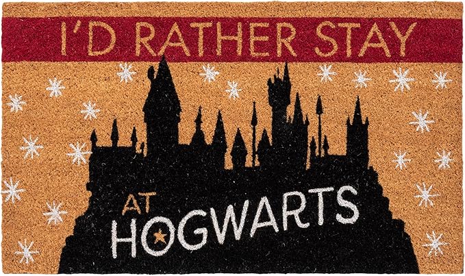 Gertmenian Harry Potter Coir Doormat - 2x3 Welcome Mat (2-Pack), Ideal for High Traffic Areas in Front Door, Garage, Entryway - Paramount Hogwarts/Witches, 80027-Ruum Studio Home