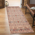 Keen Home Design 2x7 Rug - Machine Washable Runner Rug with Non-Slip Backing, Ideal for Hallway, Entryway, Kitchen, Laundry Room - Vintage, Easy Clean, Durable, Low Pile Rug - (2'6" x 7')-Ruum Studio Home