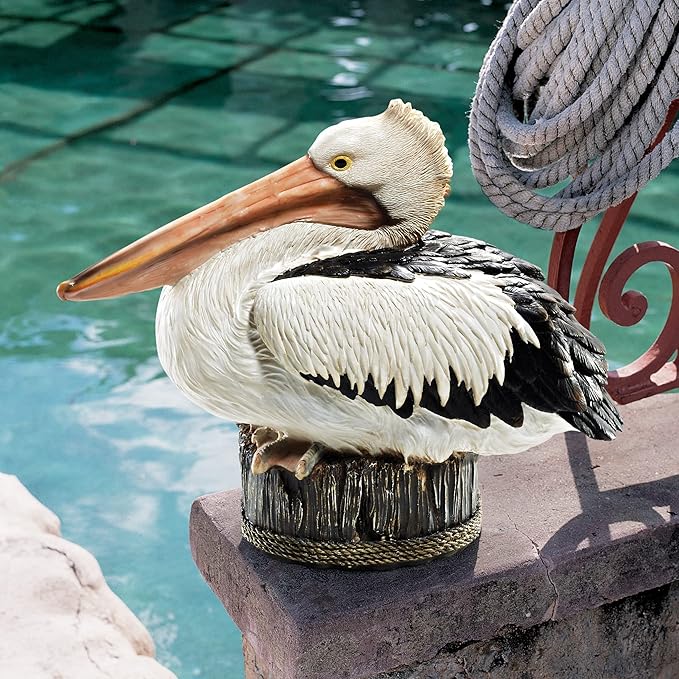 Design Toscano Dock of the Bay Pelican Statue-Ruum Studio Home