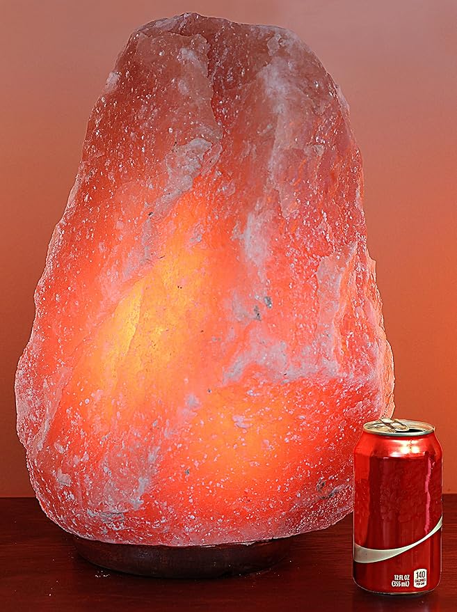 Giant Natural Himalayan Crystal Rock Salt Lamp 60~70 lbs-Ruum Studio Home