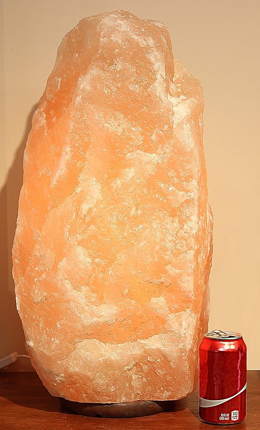 Giant Natural Himalayan Crystal Rock Salt Lamp 80~90 lbs-Ruum Studio Home