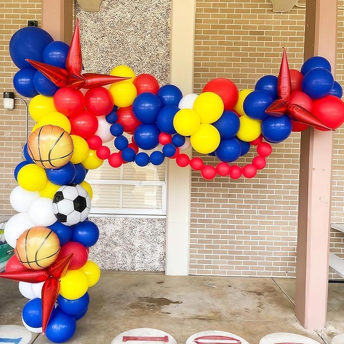 Red Link Balloons, 60PCS 6 Inch Small Red Quick Linking Balloons for Making Balloon Wall Heart Arch, Tails Balloon for Wedding Birthday Baby Shower Valentine's Proposal Anniversary Party Decorations-Ruum Studio Home