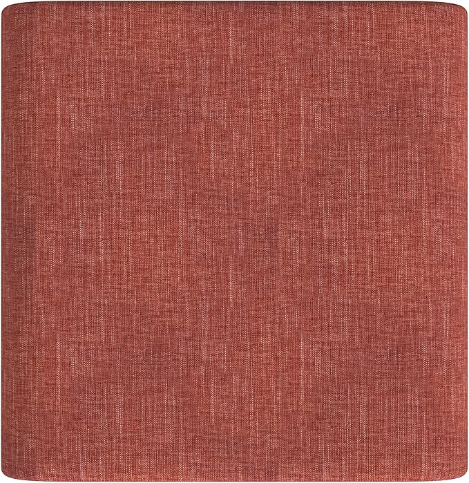 Modern Channel Pink Chenille Foot Stools Ottoman Home Décor, Soft Ottoman Foot Rest Chair for Bedroom and Living Room, Vanity Chair and Stool in Dressing Area, and Lounge-Ruum Studio Home