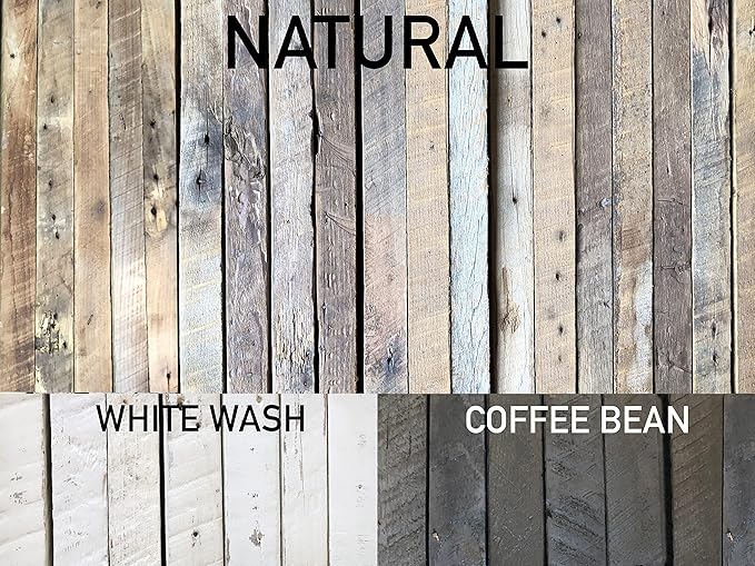 Urban Legacy Reclaimed Barnwood Planks | Floating Shelves for Wall w/Flush Mount Shelf Bracket Set Included | Set of 2 (Coffee Bean, 36"x 4.5"x 2")-Ruum Studio Home