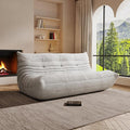 Bean Bag Chair, Oversized Bean Bag Chair for Living Room, Fireside Chair for Adults with Memory Foam Filled, Big Accent Lounge Floor Sofa for Reading, Relax, No Assembly Required. (Grey 3-Seater)-Ruum Studio Home