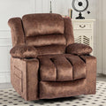 Recliner Chair Rocker Modern Ergonomic Lounge 360 Degree Swivel Single Sofa Seat Living Room Lounge Recliners on Clearance Foam Filling-Ruum Studio Home