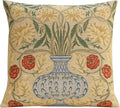 Charlotte Home Furnishings Throw Pillow Covers, Decorative Boho Pillow Covers for Couch, Living Room, Yellow Rose Square Cushion Cases 18x18 in, European Cotton Jacquard Woven for Cozy Bedroom Decor-Ruum Studio Home