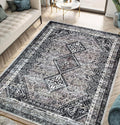 Keen Home Design 3x5 Rug - Machine Washable Entry Rug with Non-Slip Backing, Ideal for Enteryway, Kitchen, Bathroom, Laundry Room - Vintage, Easy Clean, Durable, Low Pile Rug - (3' x 5')-Ruum Studio Home