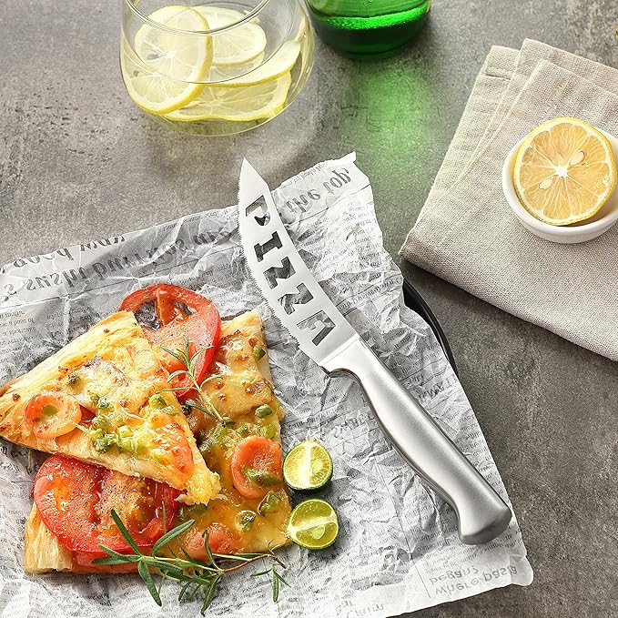 McCook® Kitchen Knife Sets,German Stainless Steel Knives Block Set with Built-in Sharpener-Ruum Studio Home