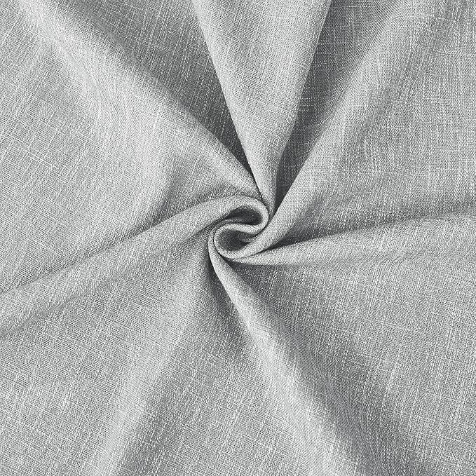 Vision Home Silver Grey Pinch Pleated Full Blackout Curtains Room Darkening Window Curtains 95 inch for Living Room Bedroom Thermal Insulated Pinch Pleat Drapes with Hooks Back Tab 2 Panel 40" Wx95 L-Ruum Studio Home