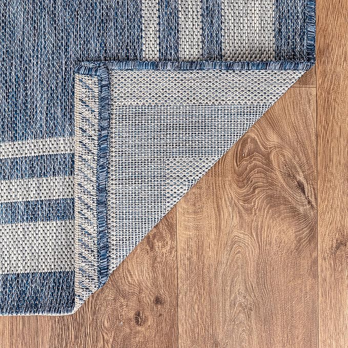 Keen Home Design Terrace Outdoor Area Rug - 9x12 Washable Indoor/Outdoor Rug for Patio, Kitchen, Balcony, Beach, Garden, Deck and Porch, Size: 8'10"x12'-Ruum Studio Home