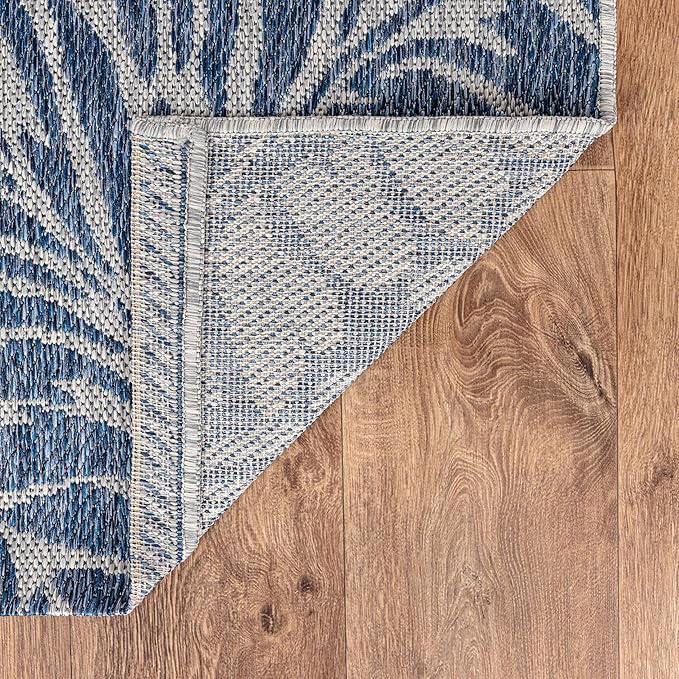 Keen Home Design Terrace Outdoor Area Rug - 8x10 Washable Indoor/Outdoor Rug for Patio, Kitchen, Balcony, Beach, Garden, Deck and Porch, Size: 7'7"x10'-Ruum Studio Home