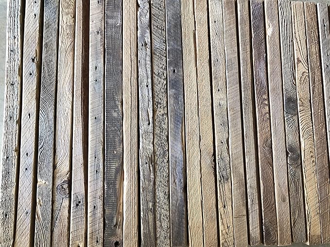 Urban Legacy Deep Floating Shelves | Reclaimed Barn Plank Deep Floating Shelves with Low Profile Brackets | High Weight Capacity (48" x 11" x 2")-Ruum Studio Home