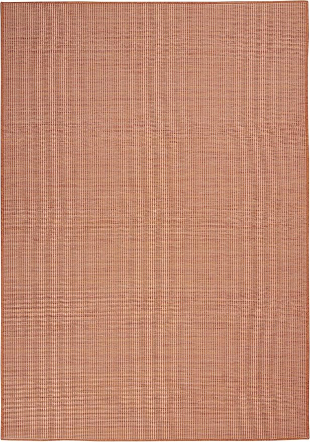 Nourison Home Positano 3' x 5' Terracotta Fabric Modern Area Rug (3' x 5')-Ruum Studio Home