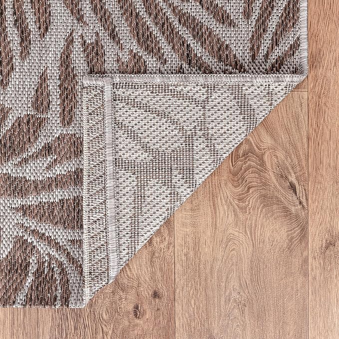 Keen Home Design Terrace Outdoor Area Rug - 4x6 Washable Indoor/Outdoor Rug for Patio, Kitchen, Balcony, Beach, Garden, Deck and Porch, Size: 3'10"x5'7"-Ruum Studio Home