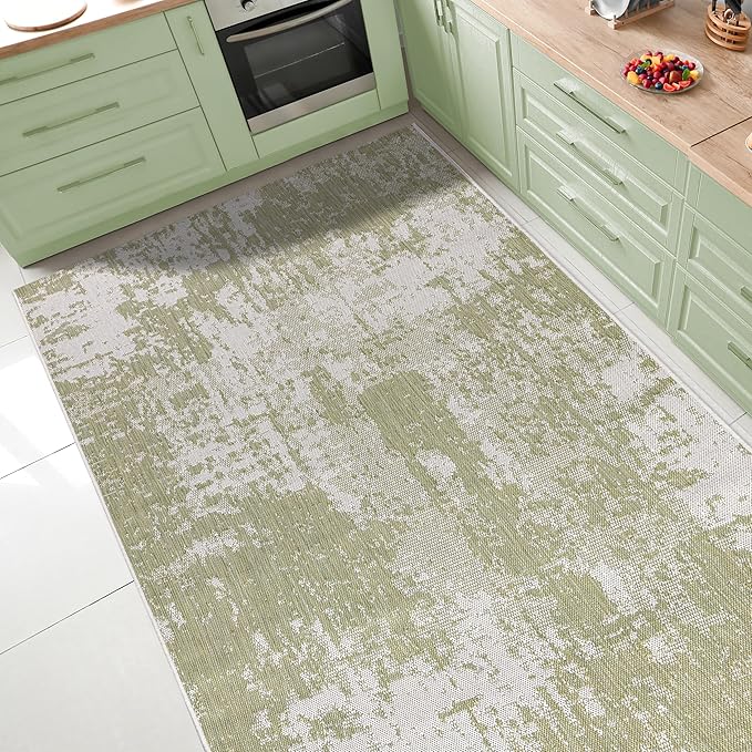 Keen Home Design Terrace Outdoor Area Rug - 12x15 Washable Indoor/Outdoor Rug for Patio, Kitchen, Balcony, Beach, Garden, Deck and Porch, Size: 12'x15'-Ruum Studio Home