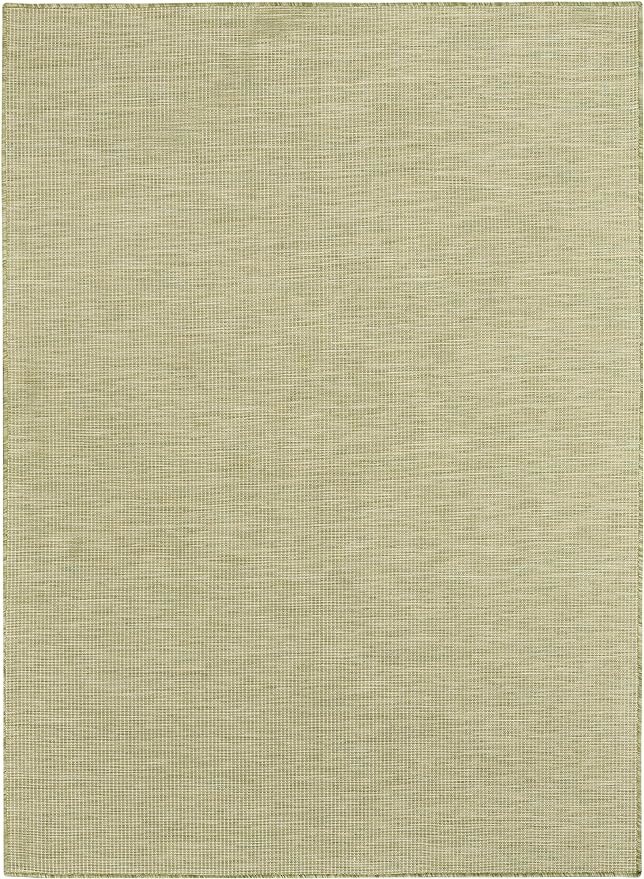 Nourison Home Home Positano 7' x 10' Fabric Green Area Rug-Ruum Studio Home