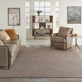 Nourison Positano Indoor/Outdoor Natural 2'2" x 12' Area Rug, Easy Cleaning, Non Shedding, Bed Room, Living Room, Dining Room, Backyard, Deck, Patio (2x12)-Ruum Studio Home