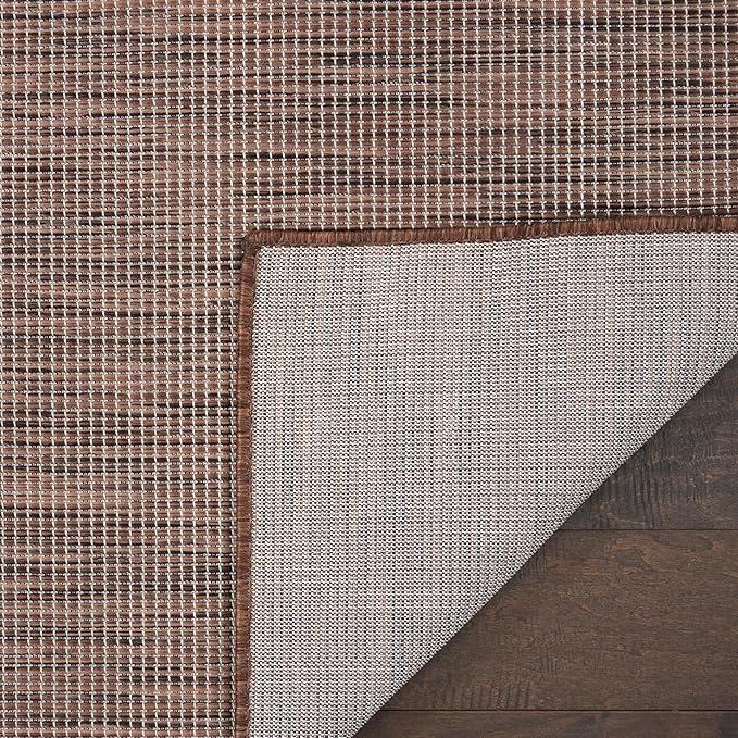 Nourison Positano Indoor-Outdoor Natural 9' x 12' Area Rug, Easy Cleaning, Non Shedding, Bed Room, Living Room, Dining Room, Backyard, Deck, Patio (9x12)-Ruum Studio Home