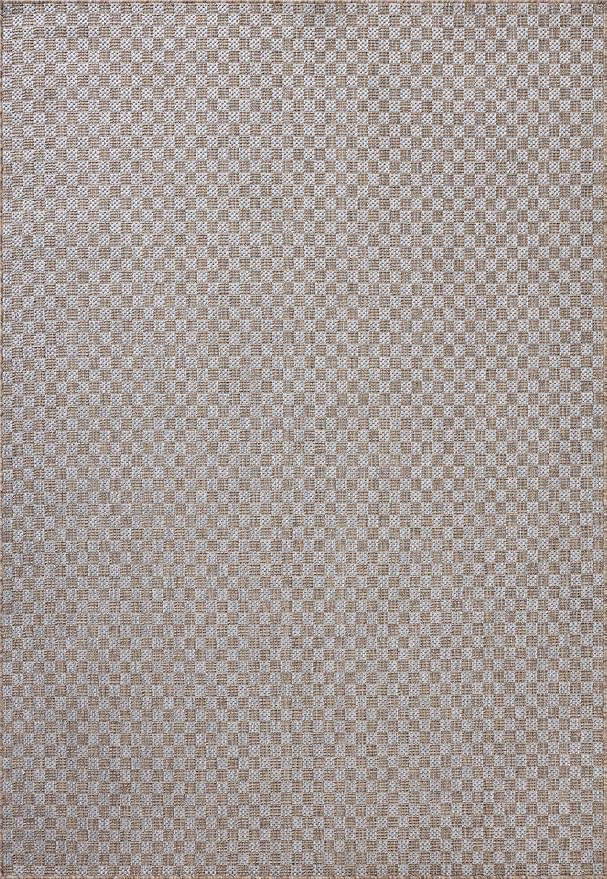 Loloi Amber Lewis Topanga Collection TOP-02 Natural/Silver 7'-10" x 10' Indoor/Outdoor Area Rug-Ruum Studio Home