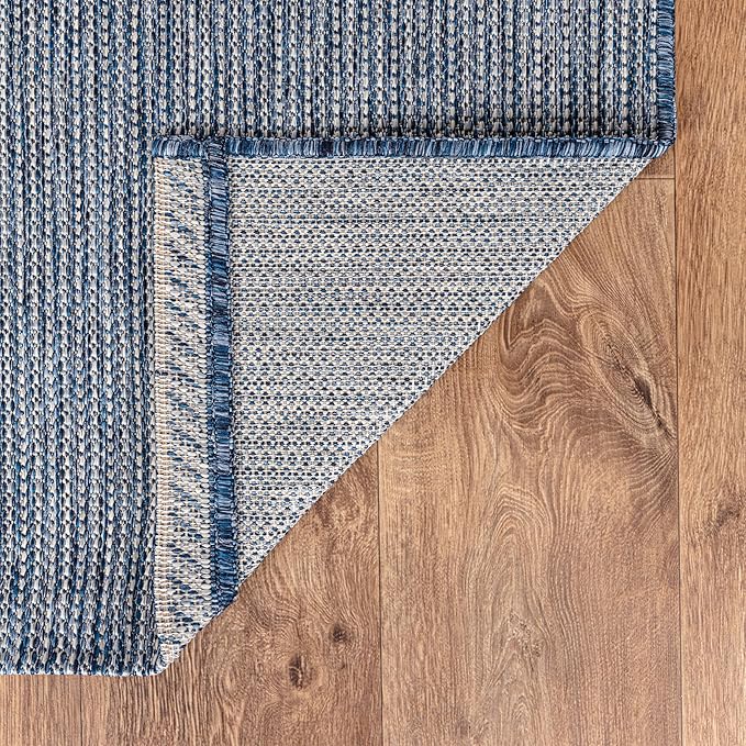 Keen Home Design Terrace Outdoor Area Rug - 6x9 Washable Indoor/Outdoor Rug for Patio, Kitchen, Balcony, Beach, Garden, Deck and Porch, Size: 6'x8'10"-Ruum Studio Home