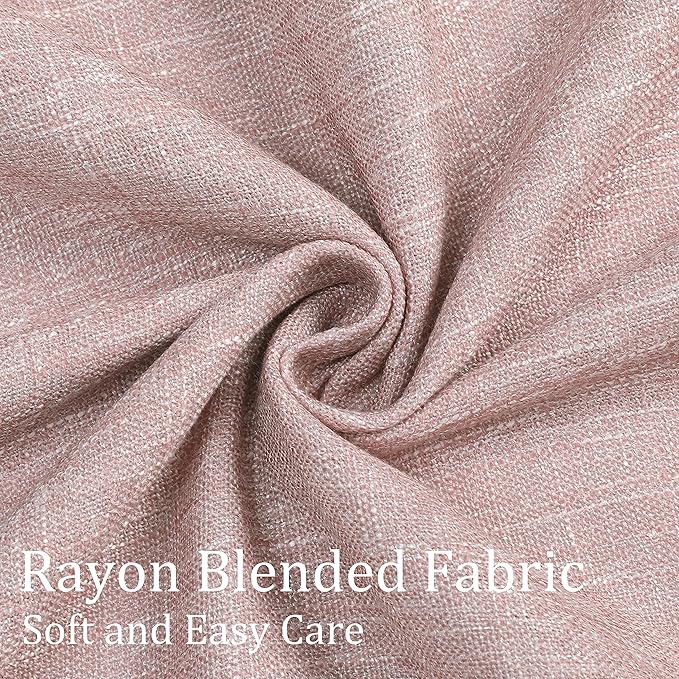 Vision Home Pink Pinch Pleated Total Blackout Curtains Room Darkening Window Panels 95 inch for Girls Bedroom Living Room Thermal Insulated Pinch Pleat Pink Drapes with Hooks Back Tab 40" Wx95 Lx2-Ruum Studio Home