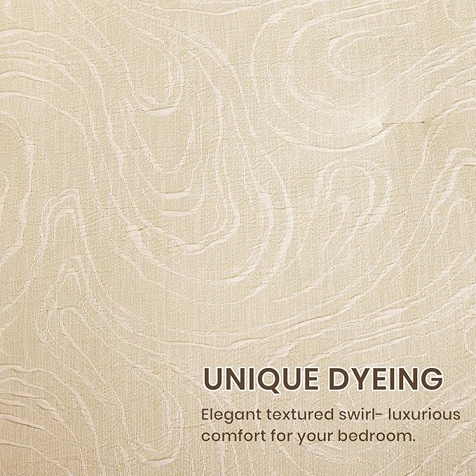 Monbix Full Size Comforter Set, Birch Marble Pattern Bedding Comforter for Full Size Bed Set, Reversible Bedding Sets 7 Pieces, Bed in a Bag with Comforter, Sheets, Pillowcases & Shams-Ruum Studio Home
